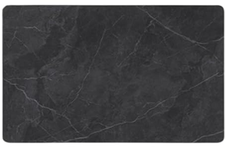 Aeovot Tapis Diatomite Absorbant, Caillebotis Douche, Tapis de Bain Absorbant Sechage Rapide, Tapis de Sortie de Douche, Tapis Antidérapant Cuisine, Facile à Nettoyer, Marbrure(Elegant Black,60x90cm)