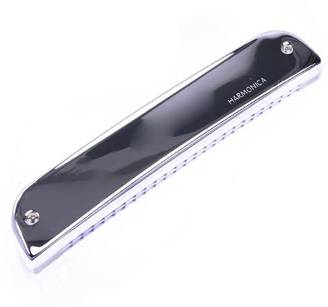 Mundharmonika-Set Bootsförmige Mundharmonika 24 Löcher Für Anfänger Professionelle Polyphone C-Mundharmonika