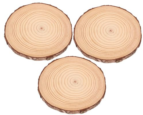 JOINPAYA 3stücke Holz Trittsteine Für Gehwege Im Garten Rasen Holz Pflastersteine Dekorative Gartensteine Outdoor Stepping Stones Gartenpflaster Aus