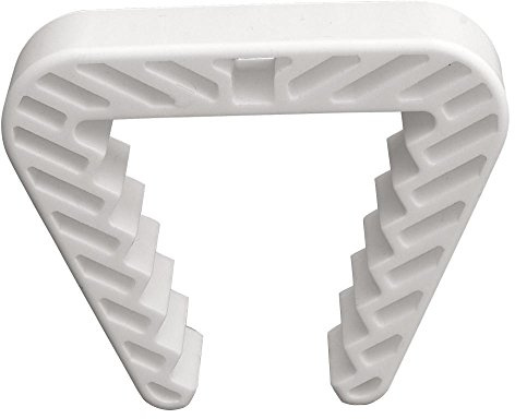 Danto® Fensterklammer, Fensterstopper für Rahmenstärke 3,0 bis 5,0 cm, weiß