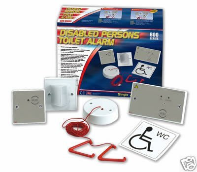 H7B- NEW WIRED BS8300 DISABLED PERSONS TOILET ALARM