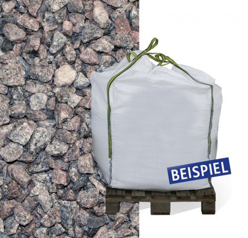 Granitsplitt Nordisch Rot 8-16 mm 600 kg