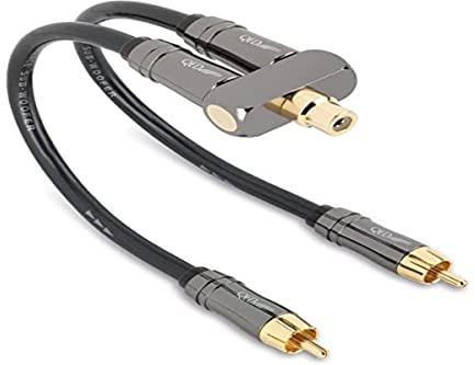 QED Performance Y-Subwoofer Adapter Kabel