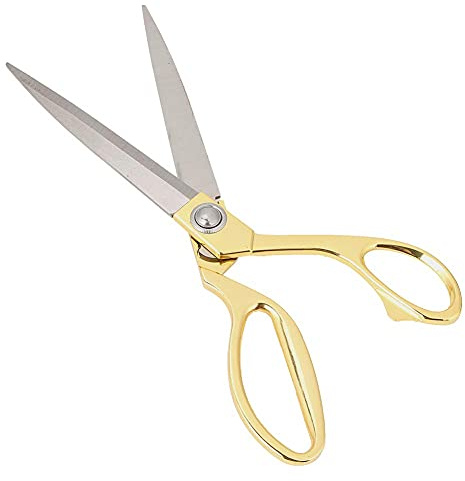 Nähschere 10.5inches Edelstahlschere Stoffschere Für Haushalt Und Textilien (Gold) Sonstiges Näh- Und Stickzubehör