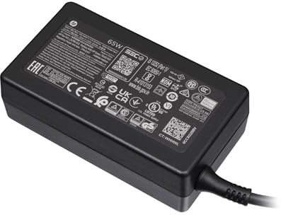 HP 854055-003 originale alimentatore 65 watt forma normale per Business Notebook NX6110, NX6120, Pavilion ZT3000, Compaq nc2400 Business, nc4400, nc6320