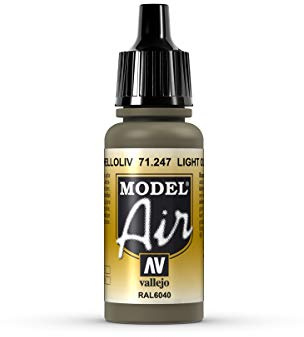 Farbe Vallejo Model Air 71247 Light Olive RAL 6040 (17ml)