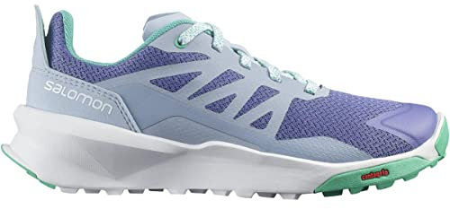 Salomon Unisex Kinder Patrol Trailrunning-Schuhe, Velvet Morning Zen Blue Mint Leaf, 36 EU