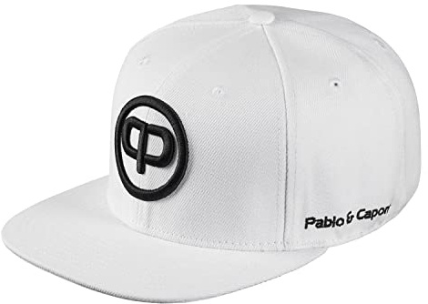 Pablo & Capone Snapback Cap - White & Black
