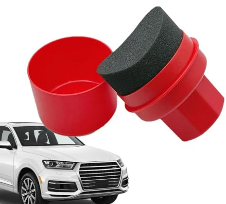 Almohadillas aplicadoras para neumáticos de coche - Esponja aplicadora de alta densidad elástica | Esponja portátil para pulir y limpiar neumáticos, herramienta de limpieza multiusos para el cuidado