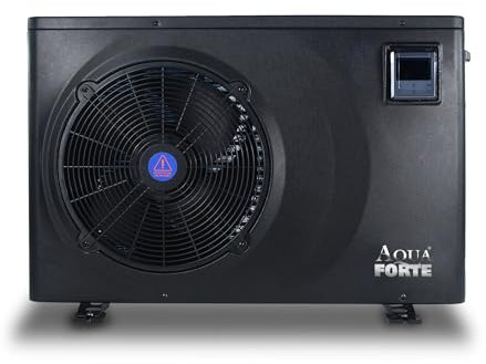 Wärmepumpe AquaForte Full Inverter 15,3 kW inkl. Wi-Fi Pool Heizung Wassererwärmung Titan Wärmetauscher