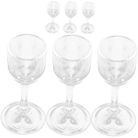 TOPBATHY 6 Piezas Copa De Vino Blanco Copas De Licor Para Decoración De Mesa Casa