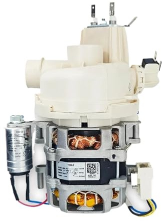 YXW50-2E Umwälzpumpe for Geschirrspüler, kompatibel mit KUPPERSBERG, kompatibel mit Midea, kompatibel mit Samsung, kompatibel mit Hansa, kompatibel mit Gorenje, kompatibel mit AEG, kompatibel mit Amic