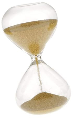 XUEYEGONGJI Sable doré sablier Sable 3 Minutes temporisateurs en Verre Mesures de Verre à la Maison décor, minuteur de Cuisson