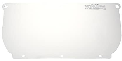 3M Clear Polycarbonate Faceshield WP98, 82543-00000, Flat Stock, Pack of 1