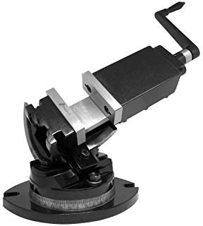 PAULIMOT 3-Achsen Maschinenschraubstock 76 mm Backenbreite 360° drehbar