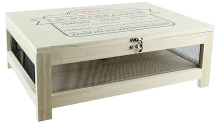 COOK CONCEPT Cantinetta per Formaggi con Vassoio da Portata, 27 cm x 38.6 cm x 14.7 cm, Beige