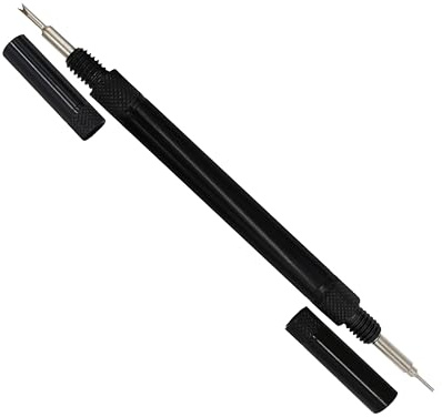 masar 1 Pcs Outil de Réparation Horloger pour Montres Pompes Tiges Barrettes Barres à Ressort pour Monter Démonter Les Bracelets Black avec Protection