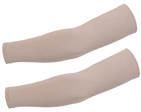 DETUCK Mangas para brazos UPF50+, mangas para ciclismo con protección solar, enfriamiento, seda helada, absorbente de sudor, secado rápido, transpirable, alta elasticidad, mangas anti-UV (un par), XXL