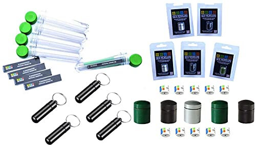 40 Teile: Riesen Geocaching Versteck Set Stadt Wald Petling Nano Micno Logbücher