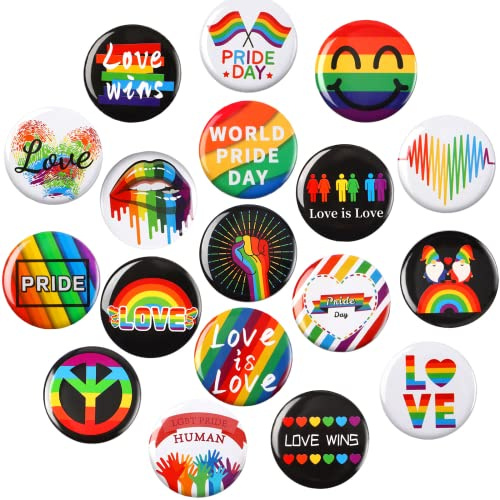 SEPGLITTER 54 Stück Knöpfe Brosche Pins Abzeichen für Party Favors Supplies Dekorationen Zubehör