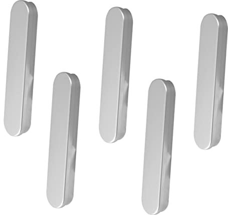 EXCEART 5Er Boxen Federmäppchen Weißblech Bleistiftbox Metall Blechdose mit Metallscharnieren Present Box präsentbox Stiftbehälter Metall Stiftverpackungen Stift unterschreiben
