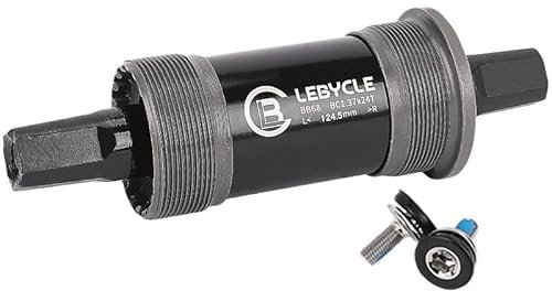 Movimento Centrale Perno Quadro Movimento centrale quadrato for bicicletta da montagna Movimento centrale filettato Asse cavo for bici 113/120/122,5/124,5/126 mm Movimento Centrale Mtb(124.5MM)