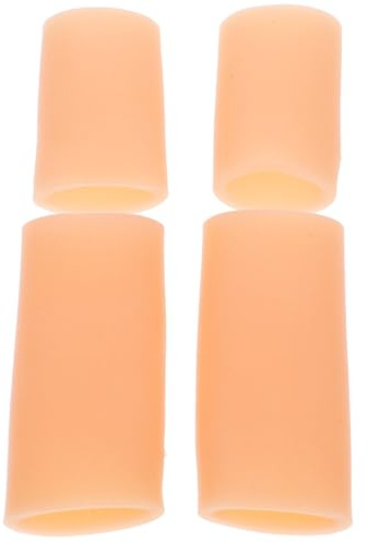 DEARMAMY 2pares Dediles Antidesgaste De Silicona Protectores Para Dedos De Fundas Para Pulgar Para Videojuegos y Escribir