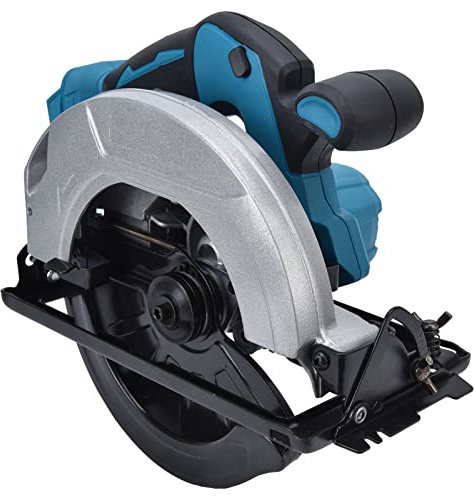 Aramox Scie Circulaire 7-1/4 Pouces, Outil à Main au Lithium en Acier Inoxydable pour le Travail du Bois, Coupe Rapide, Idéale pour les Projets de Bricolage et Usage Domestique