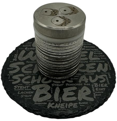 Inetbot Schockbesteck Graviertes Metallbesteck Set, Edelstahl mit Lasergravur, Meiern Knobeln