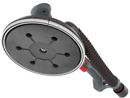 MENZER Levigatrice per Muri TBS 225, Levigatrice Compatta per una Levigatura Quasi Priva di Polvere, incluso Set di Dischi Abrasivi