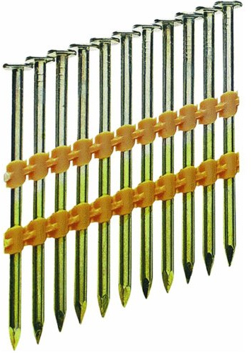 Grip Rite Prime Guard GR04HG1M 21 Degree Plastic Strip Round Head Hot Dipped Galvanized Collated Framing Nails, 2 x 0.113