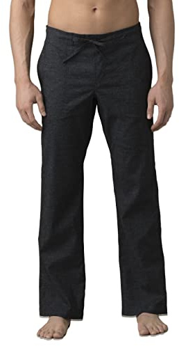 prAna Living Men's 34-Inch Inseam Sutra Pant, Black, XX-Large