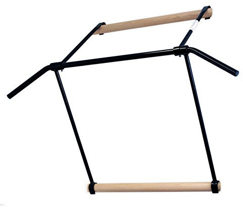 Master Barre de Traction pour Adulte, pour barreaux, entraînement du Dos, abdominaux, Noir, Taille Unique