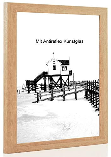 Bilderrahmen Sonoma mit Antireflexglas - Bildgröße 50x75 cm - Leistenbreite 30mm