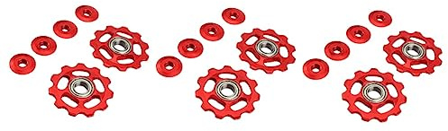 Kisangel 3sets Schaltwerk Pulley 11t Aluminium Legierung Mountainbike Umwerfer 2 Stücke * 3