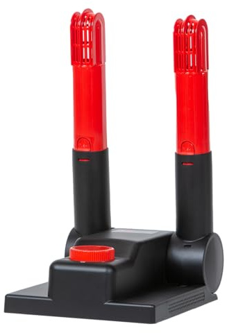 JobSite Portable Boot Dryer and Deodorizer – Fast Drying for Work Boots, Shoes, Boxing Gloves, Cleats & Ski Gear – Telescopic Collapsible Boot Warmer with ETL Certification