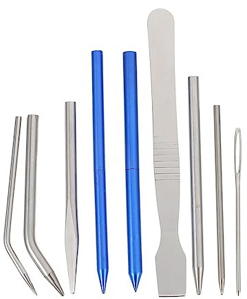 DIYEAH Kit Aiguilles à Coudre Tisser La Dentelle En Paracorde Bleu Pour Bricolage Extérieur Outil Diy Adultes Amateurs Fabrication Bracelet Paracorde Présent