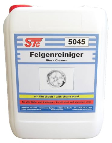 Nano Felgenreiniger STC 5045 universal (pH 7) – Kanister 5 L | für Stahl und Alufelgen
