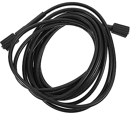 Hemobllo Manguera De Lavadora De Alta Presión Para Limpieza De Jardín y Coches, 9 Metros, Pvc y Caucho Flexible, Resistente Explosión y Desgaste, Adecuado Para Uso Doméstico y Comercial