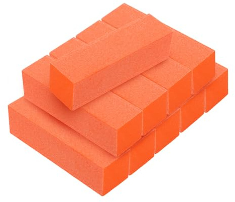 Alipis 10stücke Nagelblockfeile Zum Schleifen Und Glätten Maniküre-blockfeile Doppelseitige Schwammnagelfeile Nagelpufferblöcke Für Fingernägel Schleifblockfeile Für Maniküre
