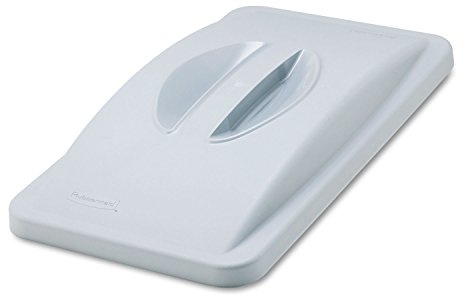 Rubbermaid Commercial Products FG268888LGRAY Tapa con Asa en Parte Superior para Fg3540, Fg3541, Gris