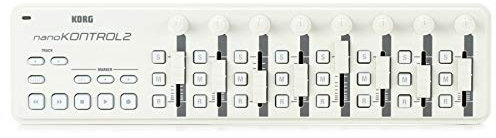 Korg NANOKON2WH 1-Tasten-MIDI-Controller, Weiß