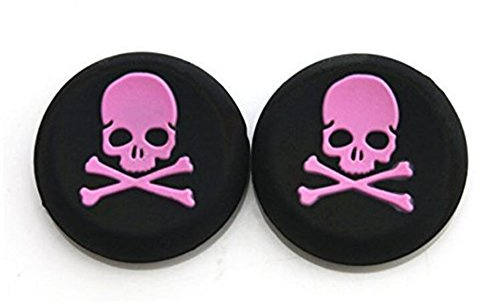 2 muñequeras de mano para Sony PSP 1000 2000 3000 Go PS Vita PS3 Move cámaras, Nintendo DS DS Lite DSi DSi XL 2DS 3DS 3DS XL Wii Wii Remote Wii U, reproductores de música MP3 – azul (rosa calavera)