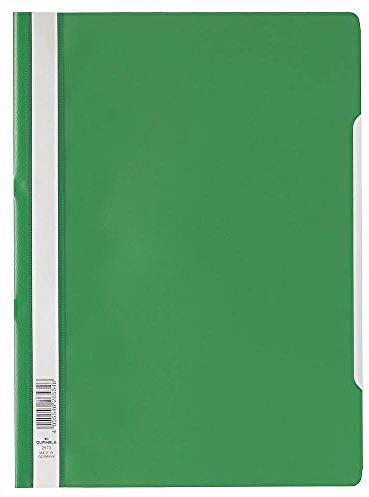 Durable Sichthefter (A4 Standard, PP) 25er Packung grün, 252305