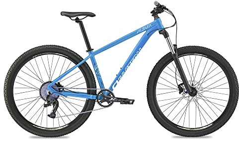 Eastern Bikes Alpaka 29 Lightweight MTB Mountain Bike, 9-Speed, Hydraulic Disc Brakes, Front Suspension Available in 4 Frame Sizes. (17, Blue)