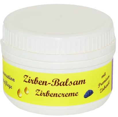 Premium Zirben-Balsam, enthält auch ein hochwertiges Zirbenöl aus den österreichischen Alpen; (100 ml)