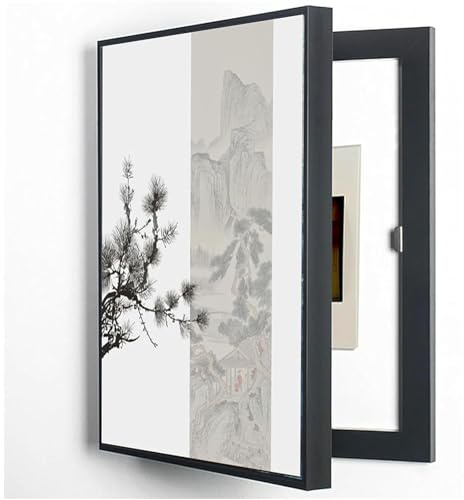 IQOAIJ Copertura Decorativa Moderna Scatola Coperchio Decorativo Scatola Copri Contatore Elettrico Interno Quadro Copri Contatore,02,40x60cm