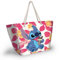 Disney Lilo y Stitch Ice Cream-Bolsa de Playa Soleil, Rosa, 52 x 37 cm