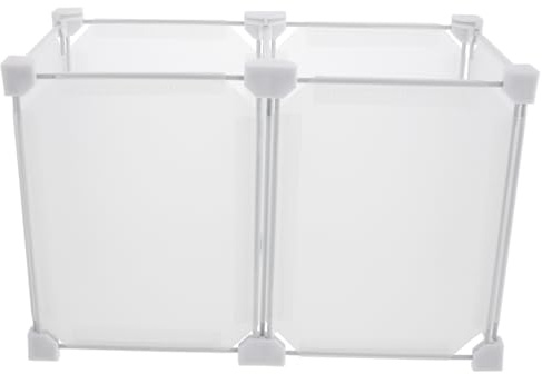 CHICAMPERA Divisor de Estantes para Refrigerador y Congelador de Plástico Blanco Instalación Fácil para Organización y Almacenamiento Conveniente Cocina