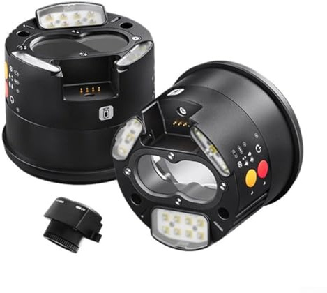 YobiLife Sorgente luminosa del microscopio di posizionamento coassiale 3D con luminosità regolabile e polimerizzazione UV per riparazione elettronica espandibile per immagini termiche